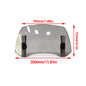 Adjustable Windshield Extension Spoiler Clamp On Motorcycle Windscreen Deflector