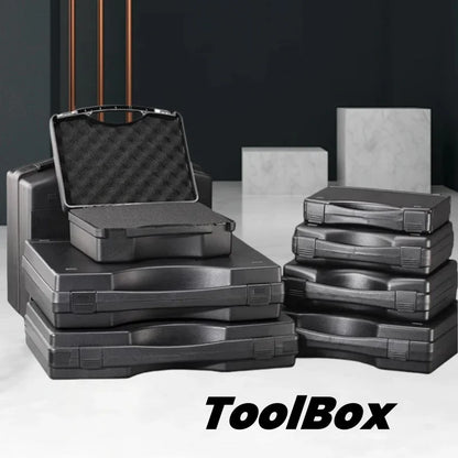 Multifunctional Portable Plastic Toolbox, Notebook Protective Storage for Outdoor Equipment