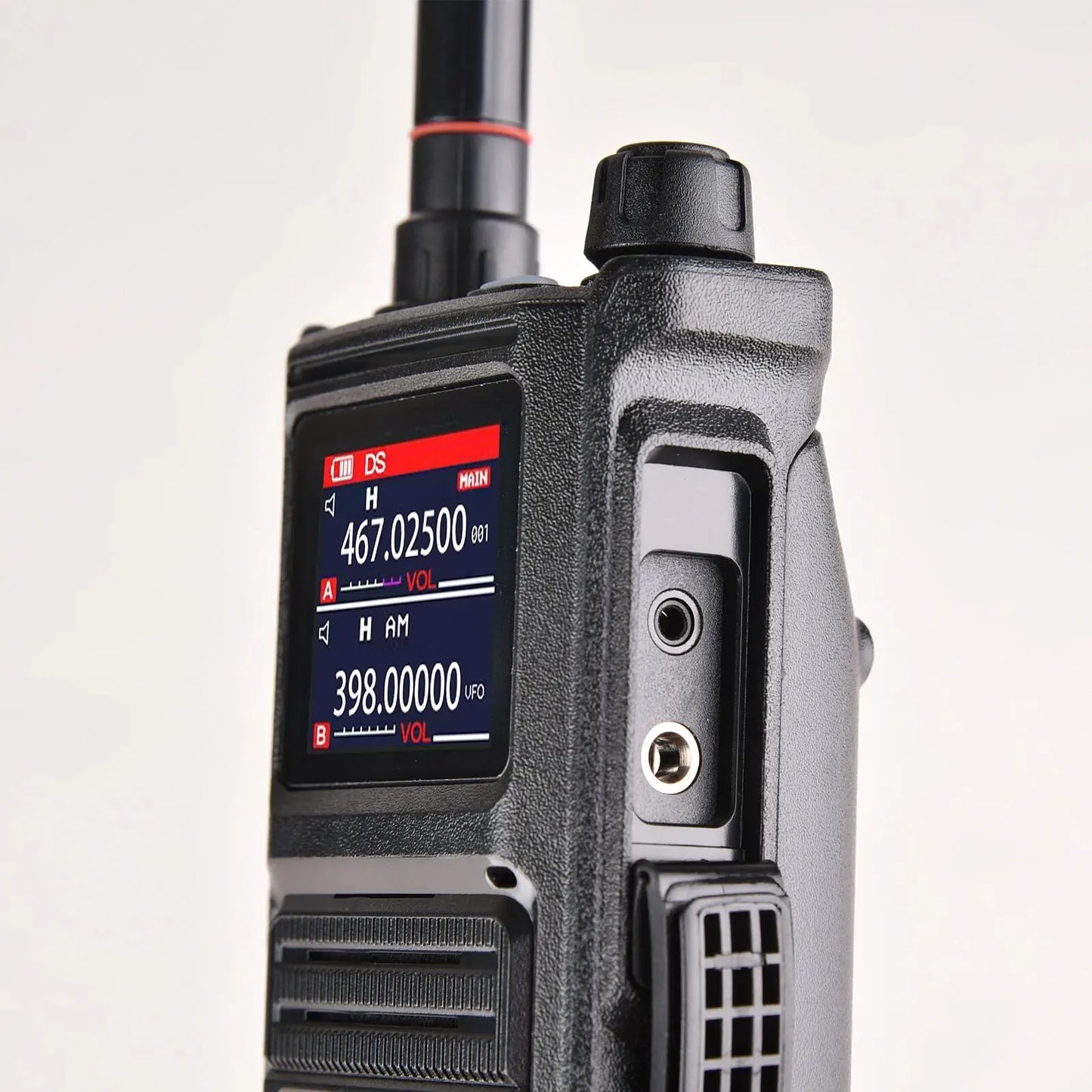 Radtel RT-470X Full Band Ham Radio 256 Channel Air Band Two Way Radio USB-C Aviation NOAA Police Marine Amateur HT Scanner Roger-EXPROTAS