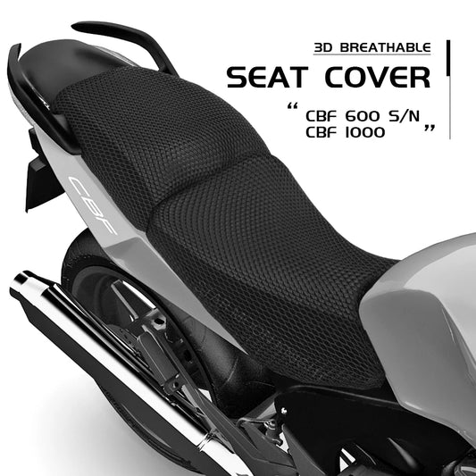 Protective Nylon Saddle Seat Cover Cushion for Honda CBF600 S N CBF1000