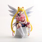 Sailor Moon with Sailor Chibi Moon Figure 16cm Collectible Model