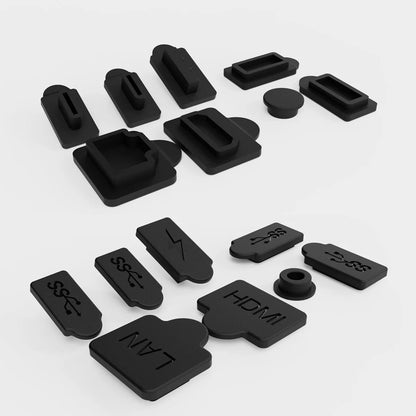 Dust Plug Cover for PS5 Slim Console Anti-Dust Protector Silicone Case