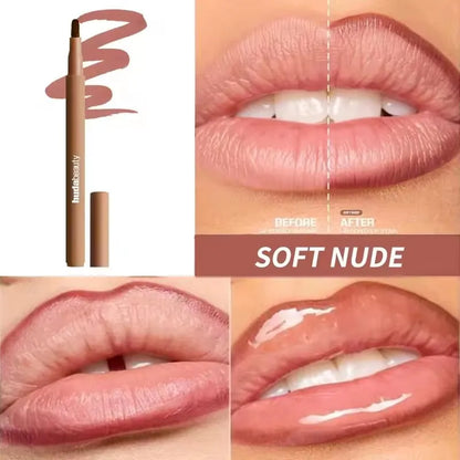 Nude Matte Waterproof Lip Liner Pencil Velvet Long Lasting Makeup for Woman