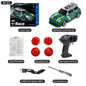 RC Drift Car 1:64 Remote Control Racing Toy 4WD LED Lights