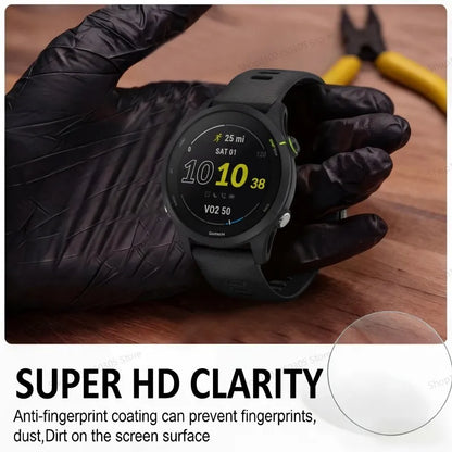 Tempered Glass Screen Protector for Garmin Forerunner 45 245 745 945 255S