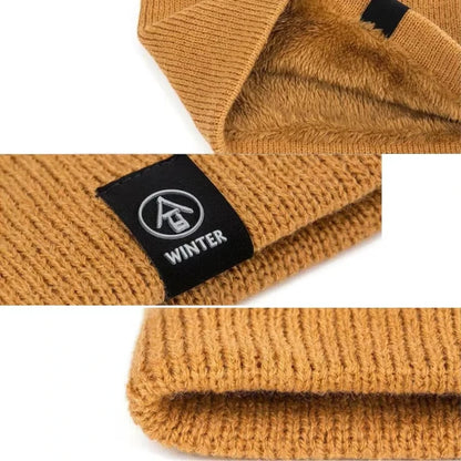 Winter Windproof Neck Gaiter Warm Thickened Plush Tube Scarf for Skiing