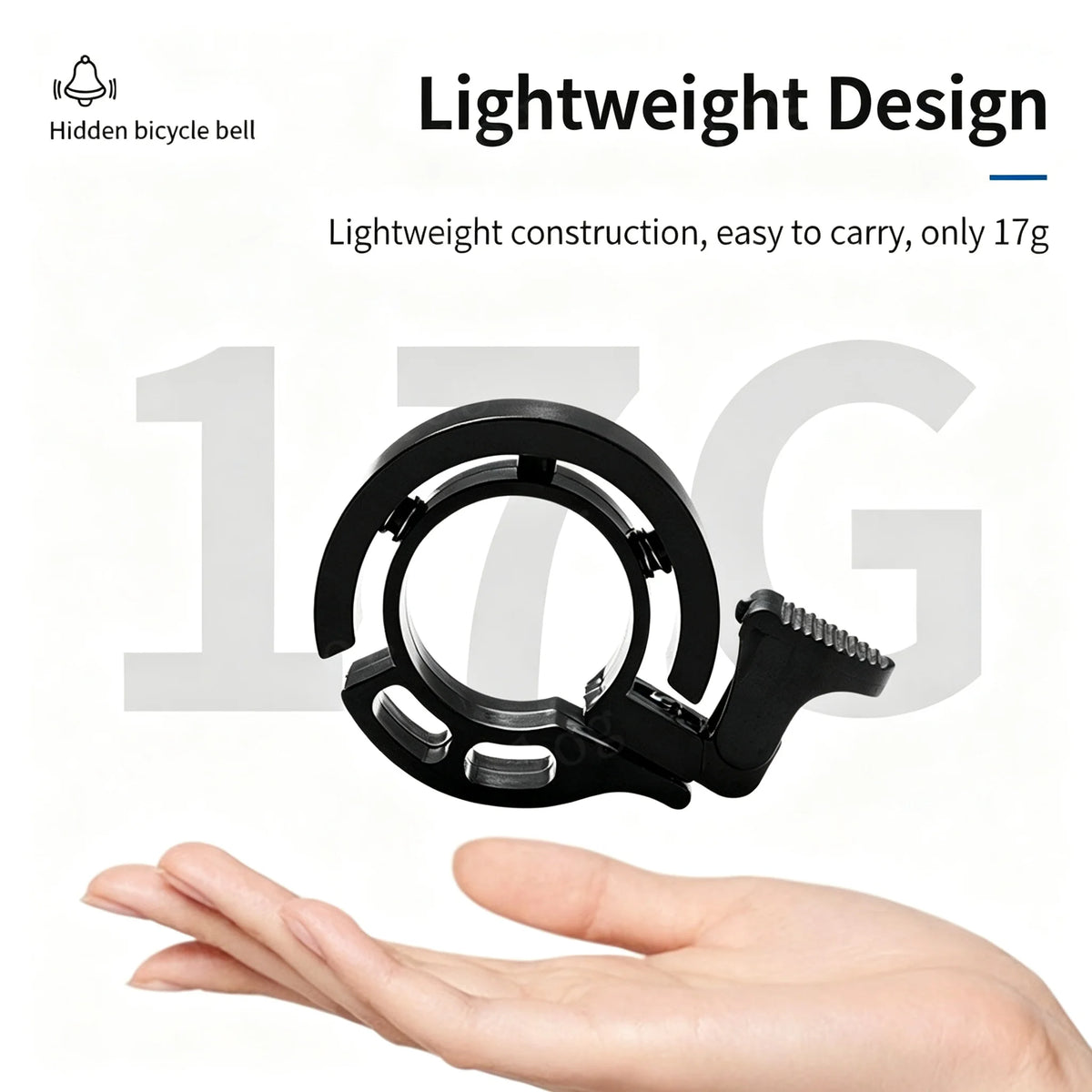 Bicycle Bell MTB Alloy Horn Handlebar Ring Alarm for Cycling Safety