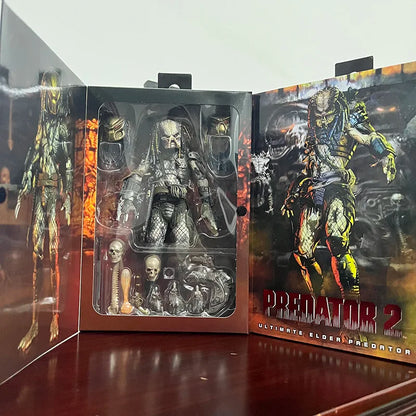 NECA Ultimate Elder Predator Lost Hunter Shaman Action Figure Movable Model Toy