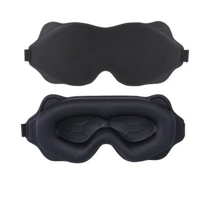 3D Block Out Light Eye Mask Soft Padded Sleep Cover for Travel