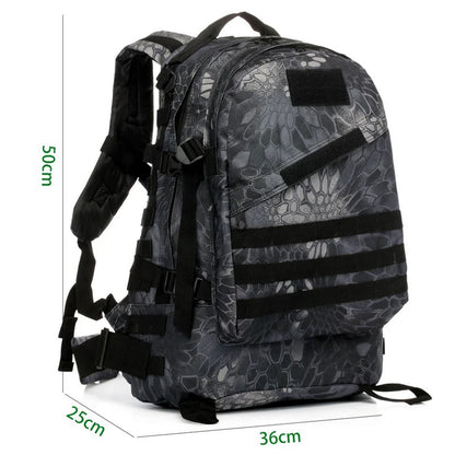 Hiking Outdoor Bag Waterproof Large Backpack Rucksack Travel Camping Men
