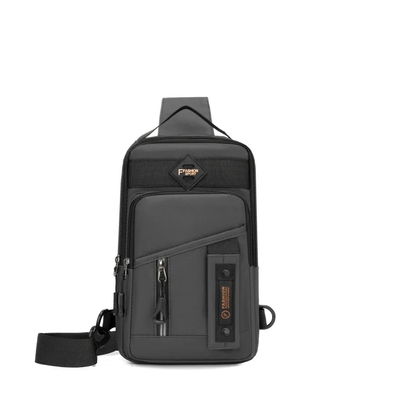 Outdoor Chest Bag Sling Backpack Travel Men Crossbody Shoulder Pack