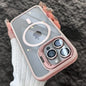 Clear Shockproof Ring Stand Case for iPhone 11-16 Pro Max Lens Protection