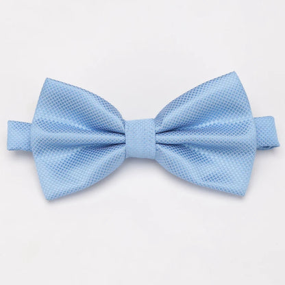 Bow Tie Solid Color Adjustable Wedding Party Ties for Men Women