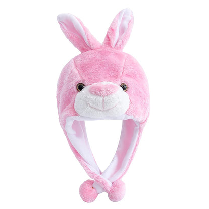 Unisex Funny Bulls Head 3D Animal Decorative Hat Winter Cap for Adults