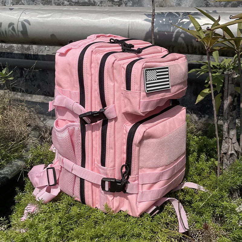 25L 45L Camping Hiking Backpack Tactical Bag Molle Patches Travel 900D Men Women Men Outdoor Ruckdack Shoulder Travel Gym Pack-EXPROTAS