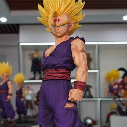 45cm Dragon Ball Z Son Gohan Super Saiyan Figure JT Statue PVC Model Toy