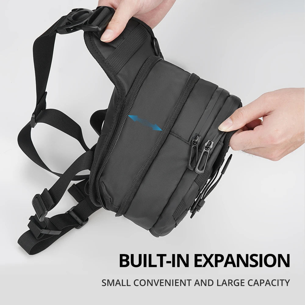 Motorcycle Bag Waterproof Drop Leg Waist Pack Thigh Hip Bags for Riding