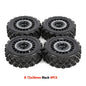 4PCS RC Rally Tires w/ 12mm Hex for Tamiya TT02 TT01 XV01 WR8 PTG-2
