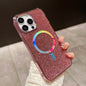 Diamond MagSafe Case for iPhone 11-17 Air Pro Max Plus Electroplate Cover
