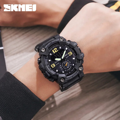 SKMEI 1637 Men’s Military Digital Watch Camo Waterproof Shockproof Sport