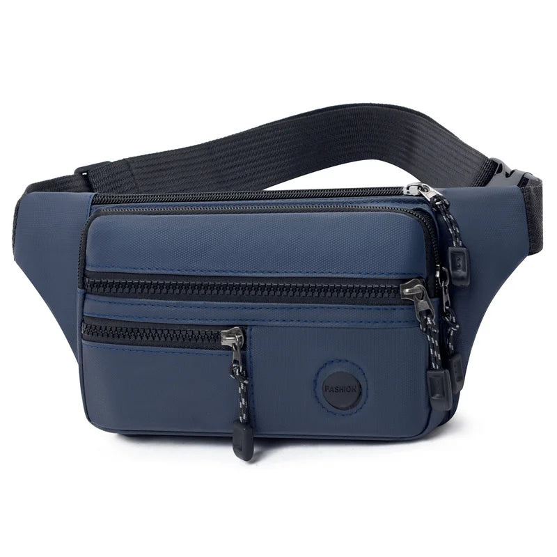 Fashion Unisex Waterproof Waist Bag Pack Male Belt Pouch Ladies Kangaroo Hip Phone Work Purse - Travel Gear for Men and Women