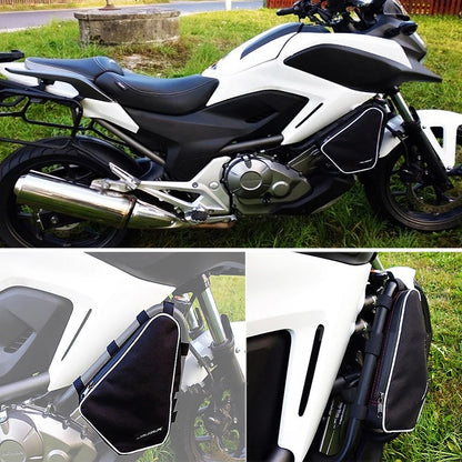 Motorcycle Toolbox Frame Crash Bar Bags Tool Placement Travel Saddle Bag FOR Honda NC700X NC700S NC750X NC750S NC 700 750 X S-EXPROTAS