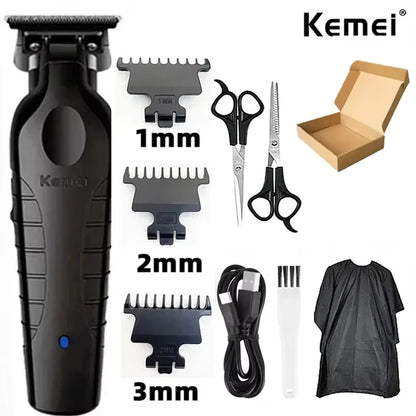 Kemei Professional Hair Clipper Trimmer Cordless Electric Beard Shaver