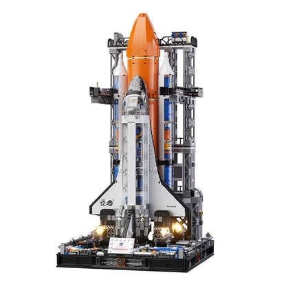 JAKI-8513 Space rocket Space shuttle to explore the moon Space rocket build model adult children's building blocks toy-EXPROTAS