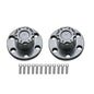 1/10 RC Crawler Metal Wheel Center Dust Caps 6-Hole for 1.9" & 2.2" Wheels - EXPROTAS