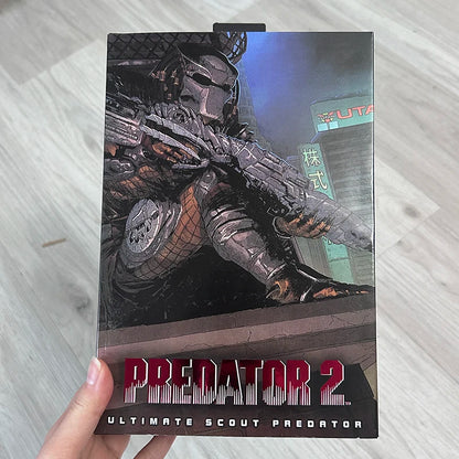 NECA Shaman Predator Ultimate Armored Lost Warrior Jungle Hunter Thermal Vision Fugitive Predator Action Figure Model Toys Gifts-EXPROTAS