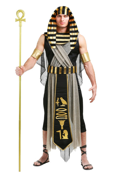 Halloween Ancient Egypt Egyptian Pharaoh Costume for Men King Cleopatra Queen Cosplay Carnival Party Medieval Couple Party Dress-EXPROTAS