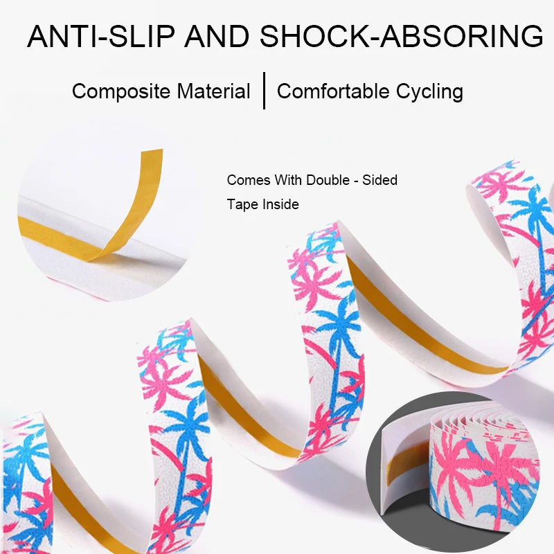 Road Bike Handlebar Tape BUCKLOS Cushioned Comfort Summer Bar Wrap