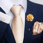 Men's Pocket Square Cufflink Tie Set Wedding Accessories by EXPROTAS