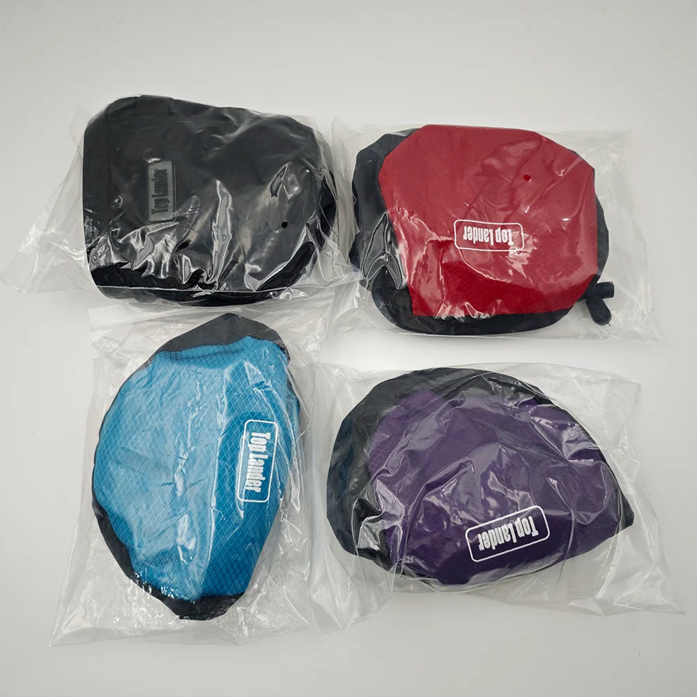 Rock Climbing Chalk Bag with Belt Zipper Pocket for Gym Bouldering Weight Lifting