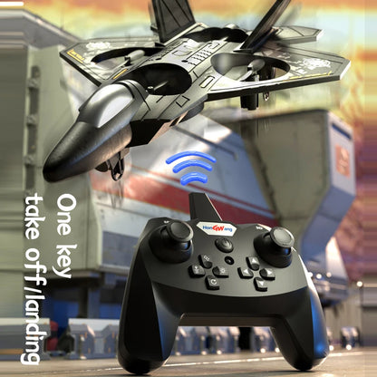 L0712 RC Plane 2.4G Remote Control Aircraft Gravity Sensing Aircraft Glider with Light EPP Foam Fighters for Boys Children-EXPROTAS