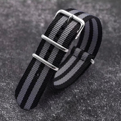 Nato Watch Strap Nylon Band 18mm 20mm 22mm Military Diver Wristwatch