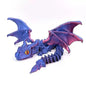 3D Printed Wyvern Dragon Model Articulated Desktop Ornament Collectible