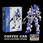 Mecha Warrior MOC Building Blocks Robot Armor Model Bricks Toy for Kids Adults