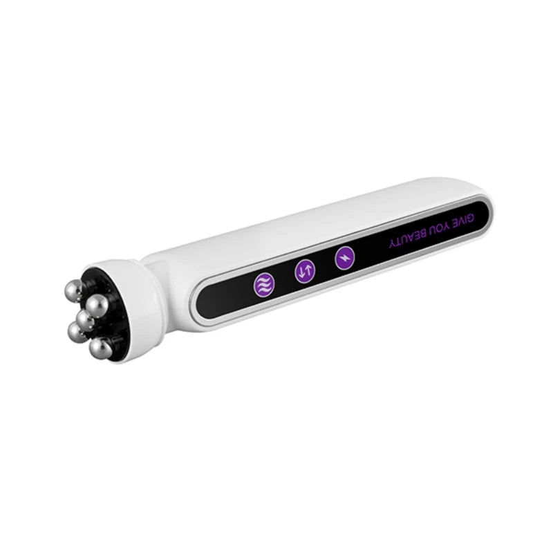 3in1 RF Heating EMS Facial 360° Roller Massager for FIne Lines Lifting Skin Rejuvenation Skin Firm Microcurrent Beauty Machine-EXPROTAS
