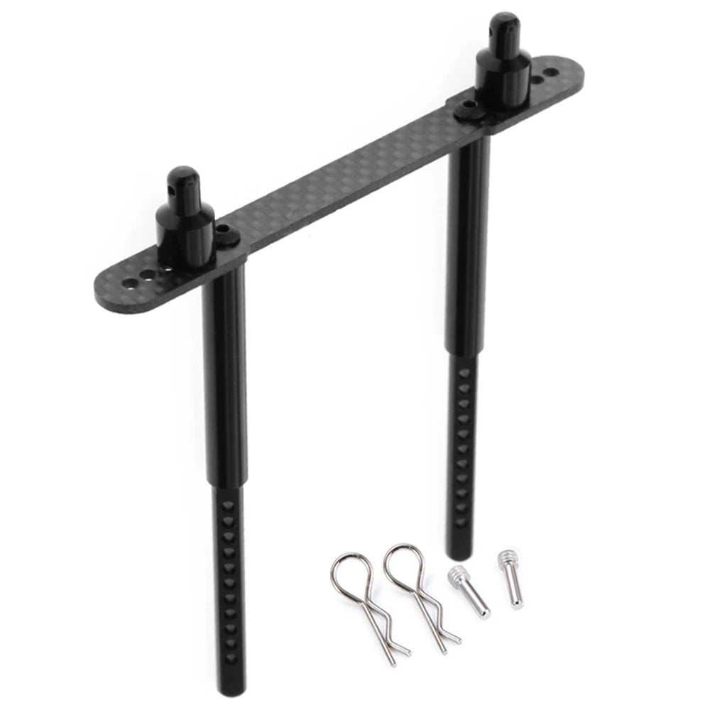 RC Car Body Post Mounts Metal Alloy Front and Rear Shell Column for Axial SCX10 II 90046 90047 1/10 RC Crawler Car Parts