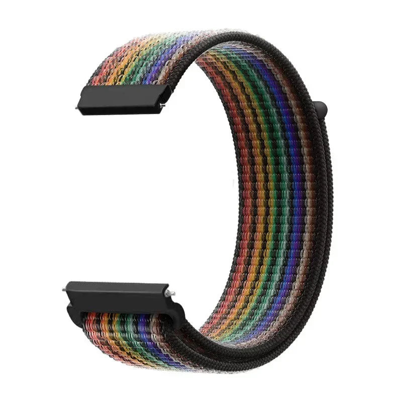 20mm 22mm Nylon Strap for Garmin Forerunner Venu Vivoactive Watch Band