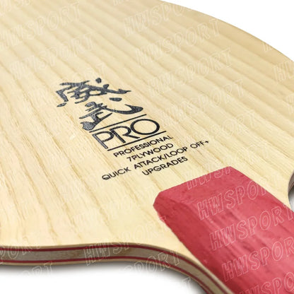 SANWEI V5 Pro Table Tennis Blade 7-ply Pure Wood OFF+ Ping Pong Blade Professional Offensive Attack with Loop Drive-EXPROTAS