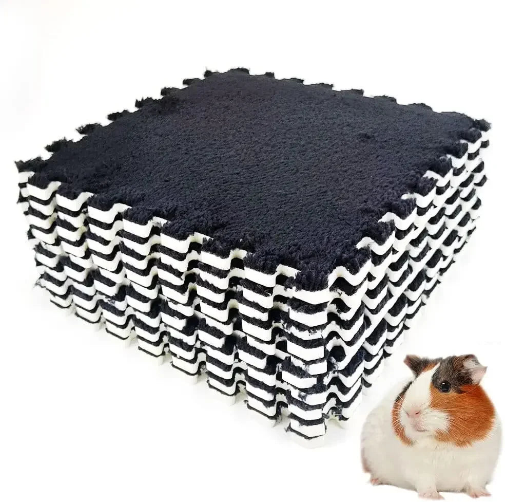 10Pcs Waterproof Guinea Pig Cage Liner Washable Pee Pad Bedding Mat
