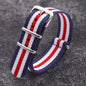 Nato Watch Strap Nylon Band 18mm 20mm 22mm Military Diver Wristwatch