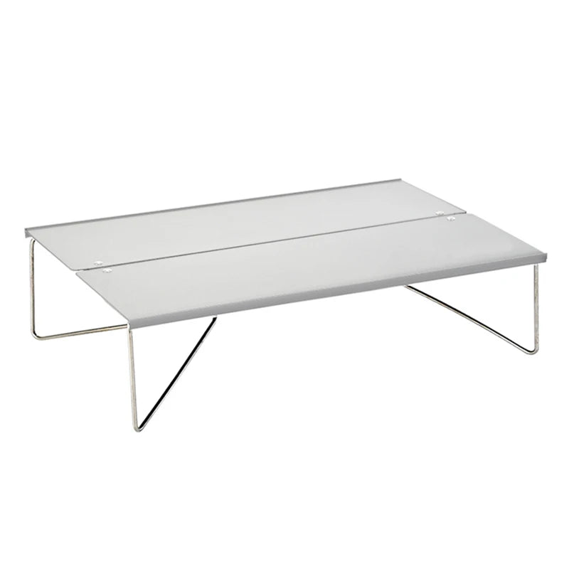 Mini Camping Table Ultralight Aluminum Folding Portable Outdoor Picnic
