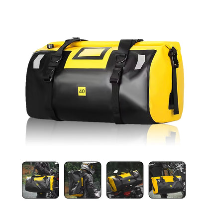 Universal Motorcycle Waterproof Tail Bags Back Seat Bags Cycling Camping Travel Bag Motorbike Scooter Sport Luggage Pack 66L 40L-EXPROTAS