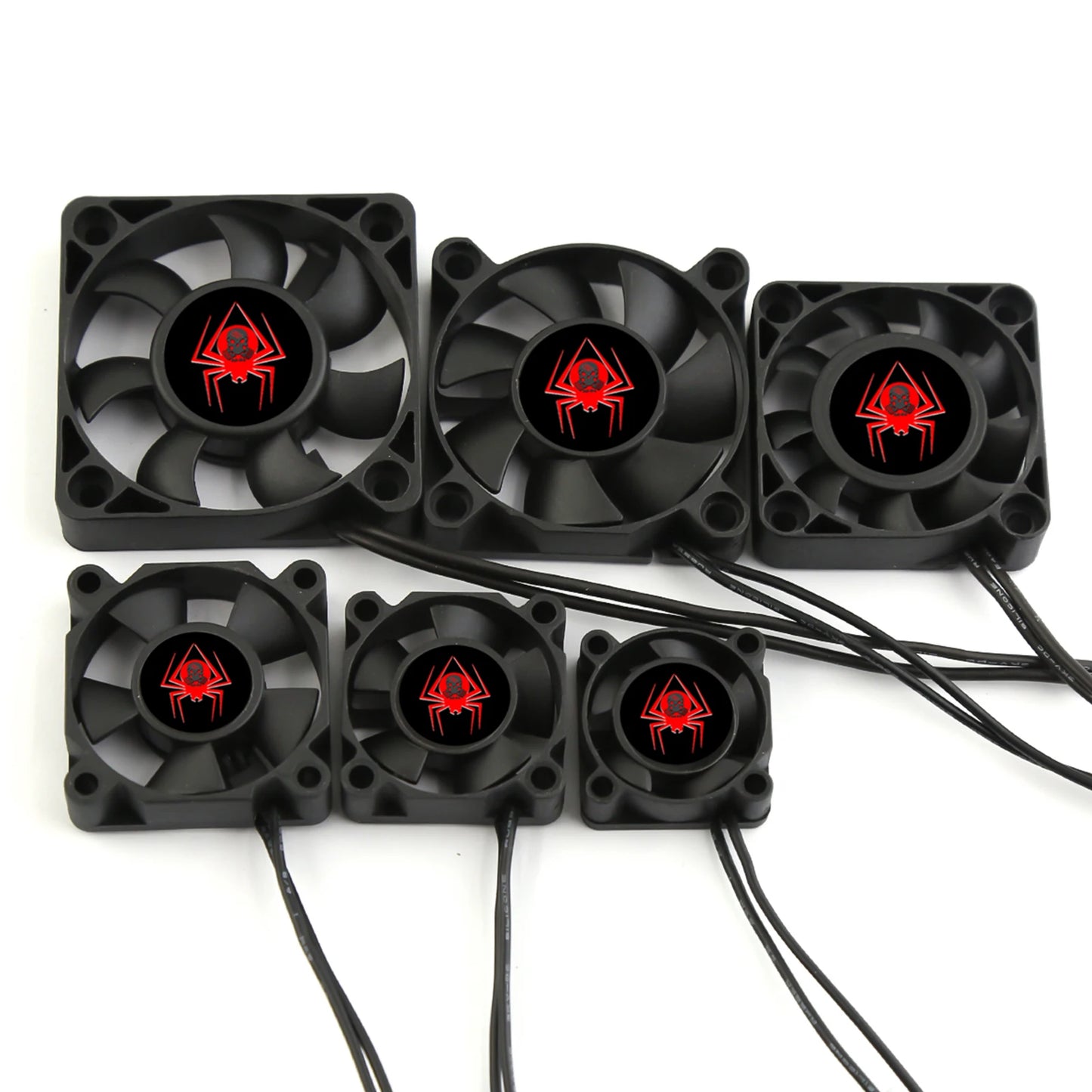 25/30/40/50mm RC Cooling Fan 5-12V for ESC Motor Heat Sink Futaba Plug 16380RPM