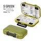 Waterproof Fishing Tackle Box Hook Lure Bait Storage Organizer Case