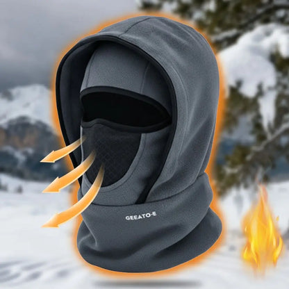 Fleece Balaclava Winter Thermal Windproof Cycling Ski Face Mask Hat Neck