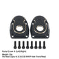 Black Brass Steering Knuckle Portal Cover Weights for Axial Capra SCX10 III